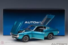 1:18 1973 Toyota Celica Liftback 2000GT (RA25) (Turquoise Blue Metallic)