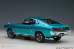 1:18 1973 Toyota Celica Liftback 2000GT (RA25) (Turquoise Blue Metallic)