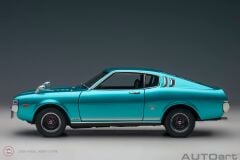 1:18 1973 Toyota Celica Liftback 2000GT (RA25) (Turquoise Blue Metallic)