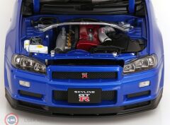1:12 KK Scale 2001 Nissan Skyline GT-R R34 V-Spec II KKDC120211-2 With BBS Rims