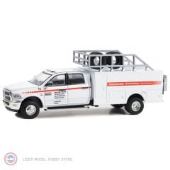 1:64 Greenlight 2018 Dodge Ram 3500 Tire Service Truck Firestone and Bridgestone Emergency Road Service Dually Drivers Series