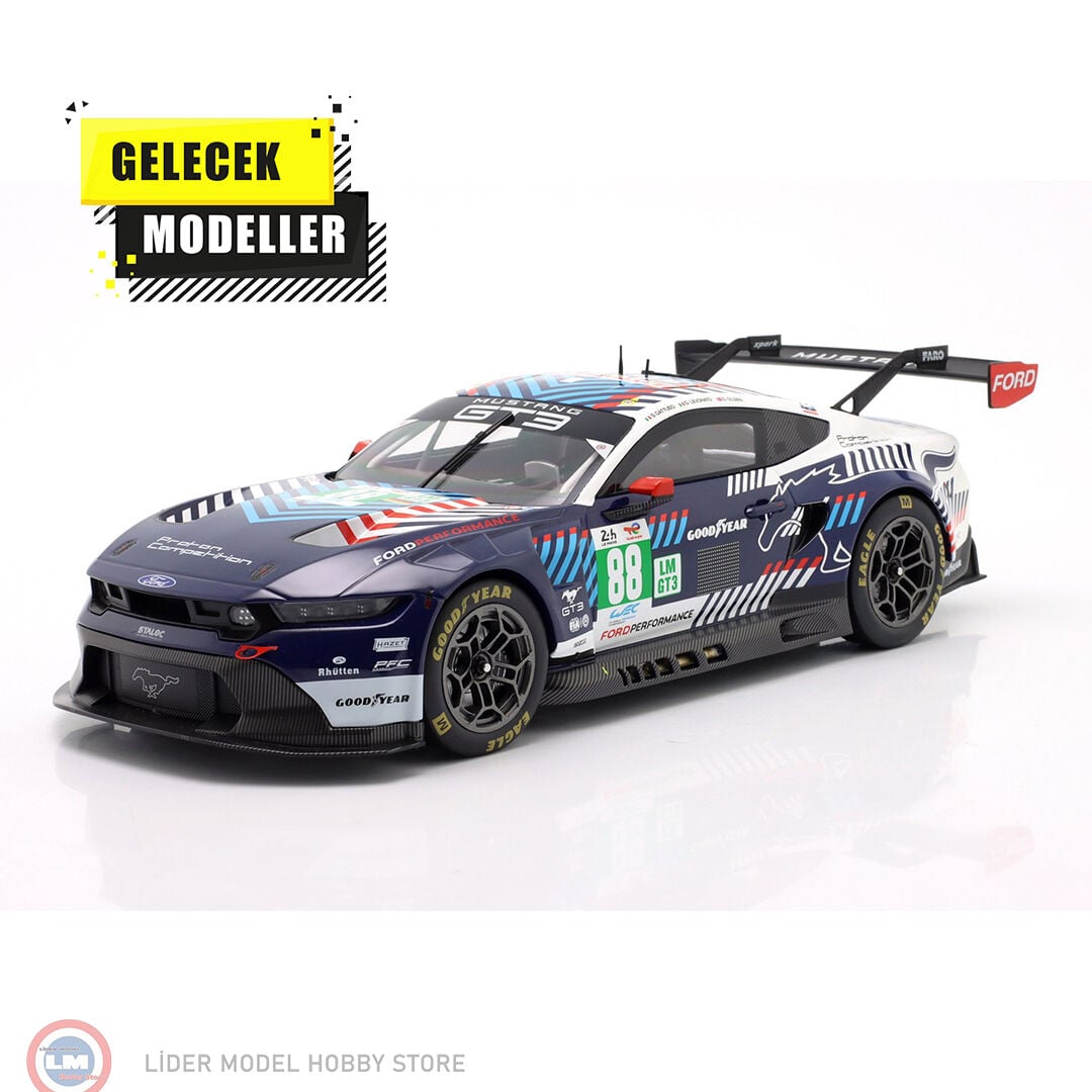 1:18 IXO Ford Mustang GT3 #88 24h LeMans 2025 Proton Competition