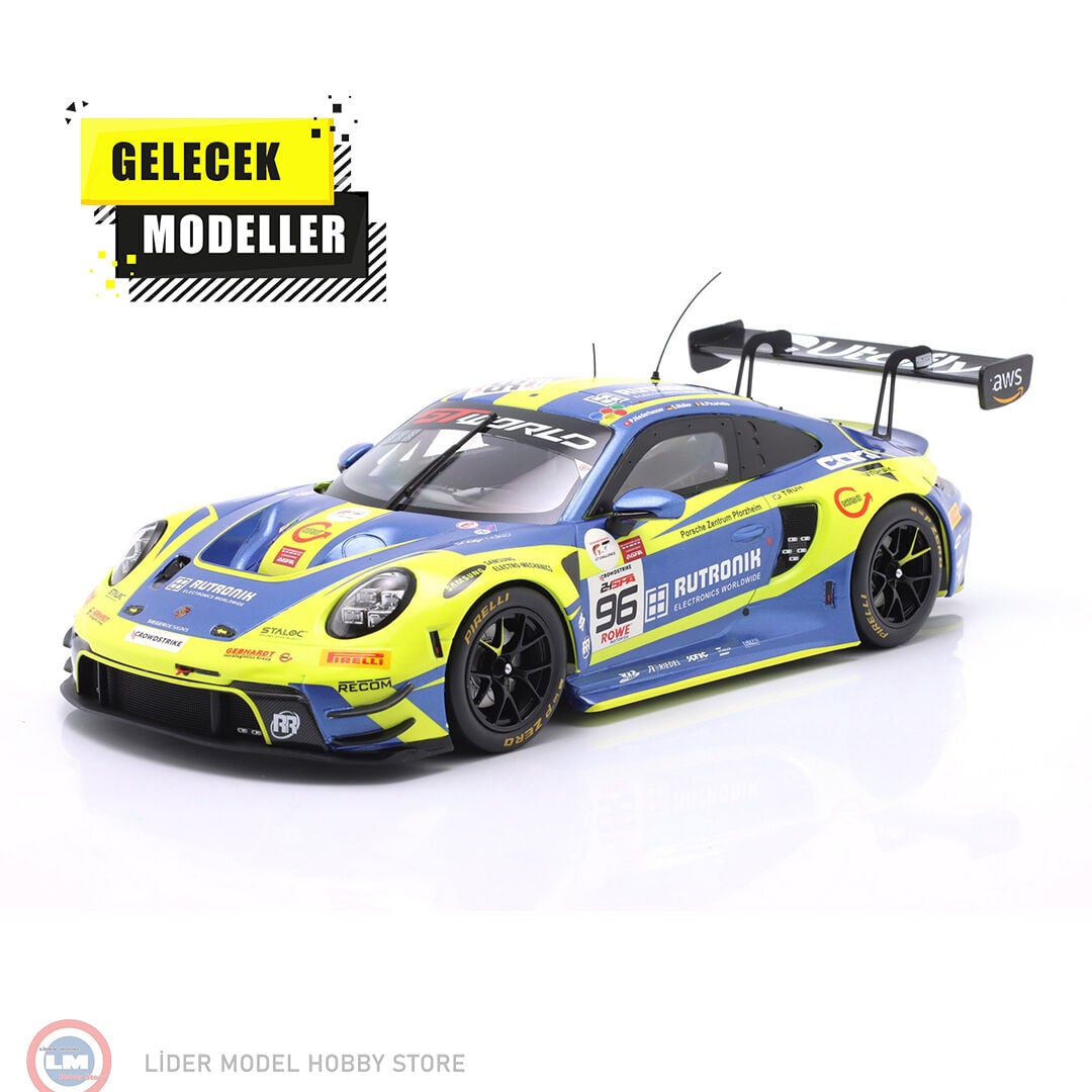 1:18 IXO Porsche 911 GT3 R #96 2nd 24h Spa GTWC Endurance Champion 2025