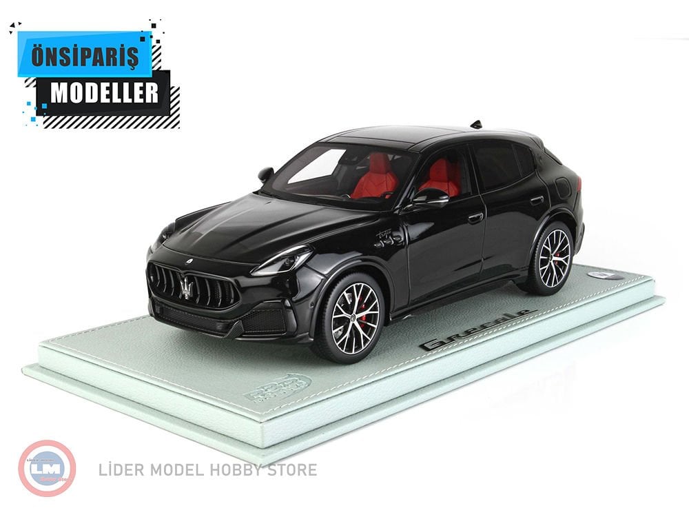 1:18 Maserati Grecale Trofeo Black
