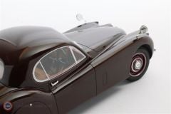 1:18 Cult Scale  1951 Jaguar XK120 FHC Maroon