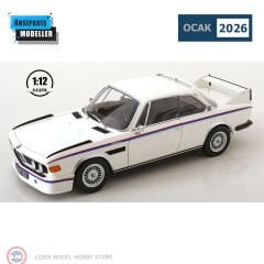 1:12 KK Scale 1973 BMW 3.0 CSL E9 White