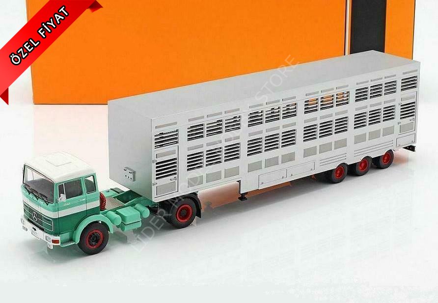 ÖZEL FİYAT 1:43 1970 Mercedes Benz LPS 1632 Cattle