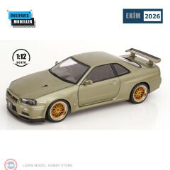 1:12 KK Scale 2001 Nissan Skyline GT-R R34 V-Spec II KKDC120212-2 With BBS Rims
