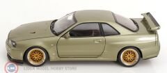 1:12 KK Scale 2001 Nissan Skyline GT-R R34 V-Spec II KKDC120212-2 With BBS Rims