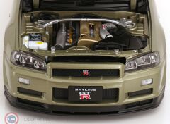 1:12 KK Scale 2001 Nissan Skyline GT-R R34 V-Spec II KKDC120212-2 With BBS Rims