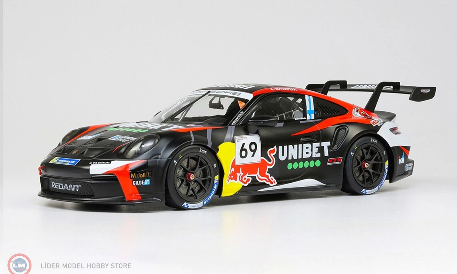 IXO - 1:18 IXO Porsche 911 GT3 Cup TEAM NATIONALE #69 WINNER 2024