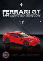 1:64 Atlas 2015 Ferrari F12 TDF With Showcase
