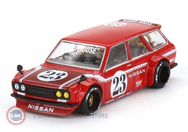 1:64 Mini GT Kaido Datsun Kaido 510 Wagon Carbon Fiber V2