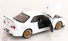 1:12 KK Scale 2001 Nissan Skyline GT-R R34 V-Spec II KKDC120213-2 With BBS Rims