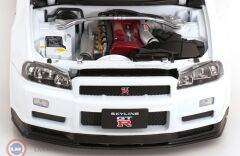 1:12 KK Scale 2001 Nissan Skyline GT-R R34 V-Spec II KKDC120213-2 With BBS Rims