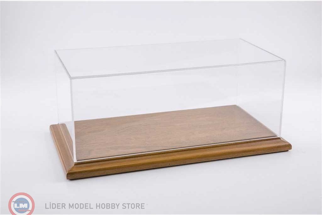 1:12 Atlantic Diorama 10062 Molsheim Ahşap Tabanlı Sergileme Ünitesi Ceviz Rengi