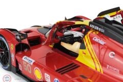 1:18 Burago Ferrari 499P #50 3.0L TURBO V6 - WINNER LeMans 2024