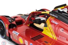 1:18 Burago Ferrari 499P #50 3.0L TURBO V6 - WINNER LeMans 2024