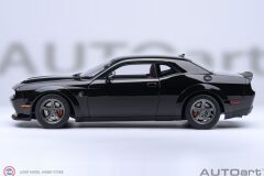 1:18 Autoart 2023 Dodge Challenger SRT Superstock Pitch Black