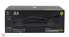 1:18 Burago Ferrari 499P #83 3.0L TURBO V6 -WINNER LeMans 2025
