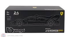 1:18 Burago Ferrari 499P #83 3.0L TURBO V6 -WINNER LeMans 2025