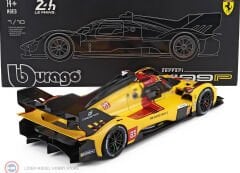 1:18 Burago Ferrari 499P #83 3.0L TURBO V6 -WINNER LeMans 2025