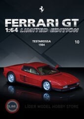 1:64 Atlas 1984 Ferrari Testarossa With Showcase