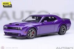 1:18 Autoart 2023 Dodge Challenger SRT Superstock (Plum Crazy)