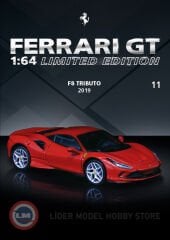 1:64 Atlas 2019 Ferrari F8 Tributo With Showcase