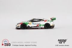 1:64 Mini GT 2018 Nissan GT-R (R35) GT3 #23 KCMG FIA GT WORLD CUP MACAU