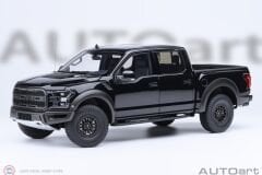 1:18 Autoart 2019 Ford F-150 Raptor Supercrew  Pickup (Agate Black)