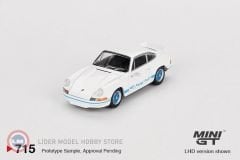 1:64 Mini GT 1974 Porsche 911 (901) PORSCHE 911 CARRERA RS 2.7 GRAND PRIX WHITE WITH BLUE LIVERY