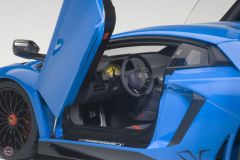 1:18 Lamborghini Aventador LP750-4 SV Mavi