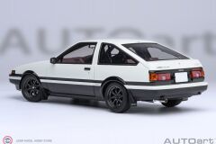 1:18 Autoart 1980 Toyota Sprinter Trueno (AE86) Project D Final version 30th Anniversary