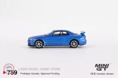 1:64 Mini GT 1999 Nissan SKYLINE GT-R (R34) VSPEC BAYSIDE