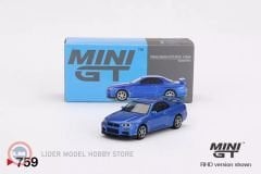1:64 Mini GT 1999 Nissan SKYLINE GT-R (R34) VSPEC BAYSIDE