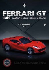 1:64 Atlas 2017 Ferrari 812 Superfast With Showcase