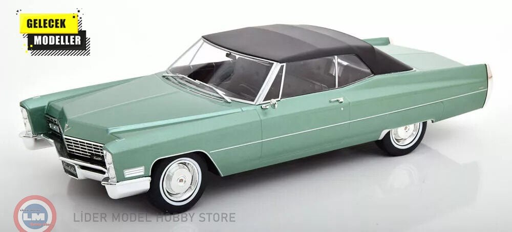 1:18 KK Scale 1968 Cadillac DeVille Soft-Top