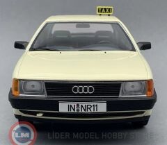1:18 Triple9 1989 Audi 100 C3 Taxi