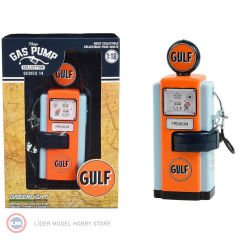 1:18 1948 Wayne 100-A Gas Pump Gulf Oil Premium Solid Pack