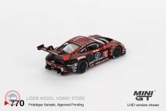 1:64 Mini GT 2023 Porsche 911 (992) GT3 R #9 GTD PRO PFAFF MOTORSPORTS SEBRING 12 HRS WINNER