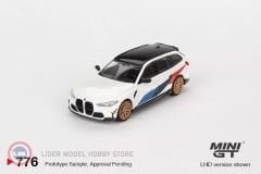 1:64 Mini GT 2023 BMW M3 TOURING (G81) M PERFORMANCE ALPINE