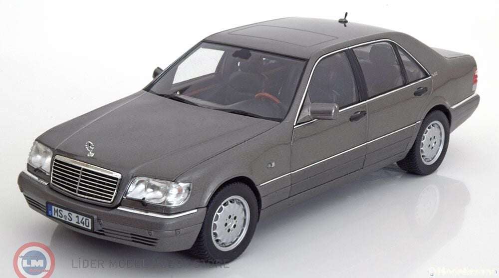 1:18 Norev 1997 Mercedes Benz S600 W140 Gray Metallic