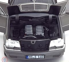 1:18 Norev 1997 Mercedes Benz S600 W140 Gray Metallic