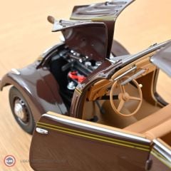 1:18 1937 Peugeot 402 Eclipse Chocolate