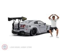 1:18 Nissan GTR R35 Liberty Walk Edition With Wataru Kato Figurine