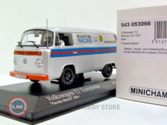 1:43 Minichamps 1972 Volkswagen T2 Porsche Renndienst - Silver