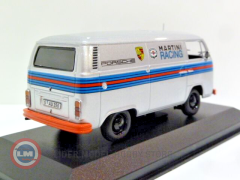 1:43 Minichamps 1972 Volkswagen T2 Porsche Renndienst - Silver