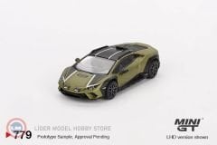 1:64 Mini GT 2024 Lamborghini HURACAN STERRATO VERDE GEA MATT