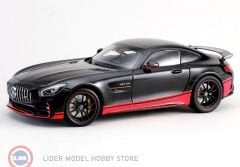 1:18 Almost Real 2017 Mercedes Benz AMG GT R Black With Red Stripe